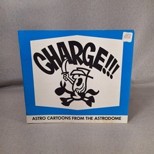 Charge Astro Cartoons From The Astrodome Paperback Booklet 1970 picture
