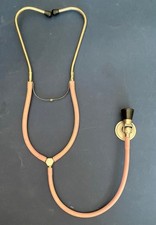Vintage USSR 1960's Dual-Head Stethoscope - Classic Medical Collectible picture