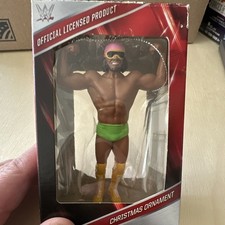 WWE Macho Man Rare Boxed Christmas Hanging Ornament  picture
