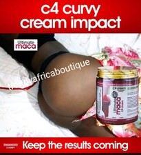 Ultimate Maca  natural sexy curves C4 CREAM X1 💯 AUTHENTIC  250ml x1 jar picture
