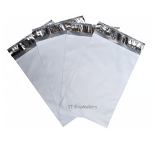 2000 7.5X10.5 White Poly Mailer Self Sealing Shipping Envelopes Bags 2.0 Mil PM2 picture