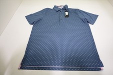 Greyson Golf Icon Polo Mens Size Medium Vintage Indigo New INV13162456 picture