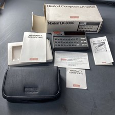NIXDORF LK-3000 Computer / Calculator Untested As Is For Parts 1 Cartridge picture