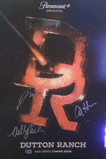 13x19 - Signed Poster - Dutton Ranch - Kelly Reilly, Cole Hauser, TV Series +COA picture