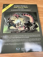 L3 - DEEP DWARVEN DELVE DUNGEONS AND DRAGONS AD&D TSR REPRINT picture