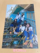 New Jeans Newjeans Hand Signed Photo Autographed K-Pop Collection 4*6 #12Nice picture