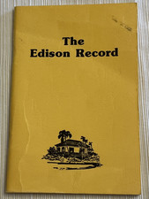 The Edison Record  Vintage Book  Booklet picture