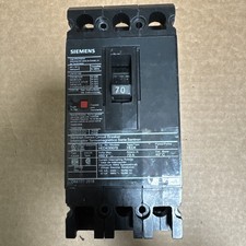 Siemens Sentron HED43B070 70 amp 3 Phase HED Bolt on 42kA@480v Breaker -Tested picture