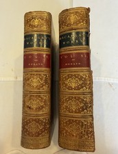 Macaulay, Lord. The Works of Lord Macaulay Vols. V & VI 1866 Leather Gilt London picture