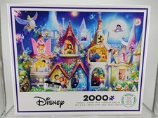 Disney 2000-Piece Ceaco Castle Glow Jigsaw Puzzle picture
