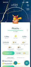 Pokémon G0 - Shiny Pikachu in orange Hanbok Female - Autumn Picnic - PTC picture
