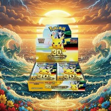 Pokémon Japanese 30th Celebration Booster Box Factory Sealed US SELLER picture