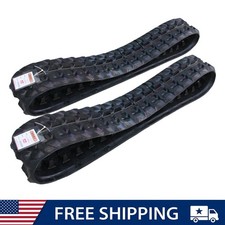 Set of 2 Rubber Tracks 180x72x37 for Mini Excavator Tracked Dumper 180mm Width picture