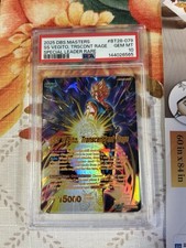 Bandai DBS Masters SS Vegito, Transcendent Rage BT28-079 SLR Leader Foil picture