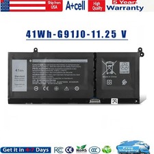 G91J0 Battery For Dell Latitude 3320 3420 3520 Inspiron 15 3515 3511 3520 5410 picture