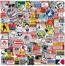 160 Funny Blue Collar Stickers for Adult Men's Hard Hats & Tools - Great Gifts picture