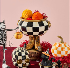 Mackenzie-childs Courtly Check Cauldron picture
