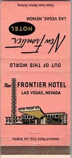 The Frontier Hotel Las Vegas NV Vintage Matchbook Cover 5MM28-6-1 picture