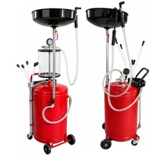 18 Gallon Waste Oil Drain Tank Pneumatic Oil Drainer Oil Extractor and Collector picture
