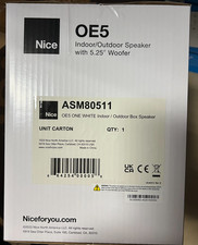 SpeakerCraft Nice OE5 ONE Outdoor Speaker ASM80511 - White (Each) picture