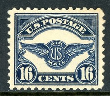 USA 1923 Airmail 16¢ Blue Scott C5 MNH D285 picture