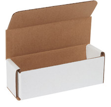 1-500 CHOOSE QUANTITY 6x2x2 Corrugated White Mailers Packing Boxes 6