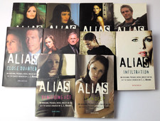 Vintage Alias Prequel Series Lot #2-11 Near Complete Set Paperback 2000s ABC TV picture