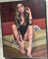 Ana De Armas Signed 8x10 Photo Hot Sexy Authentic Autograph With COA framed picture