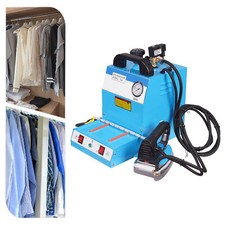 Electric Steam Iron with Boiler for Dry Cleaner Curtain Blue 110V Commercial picture