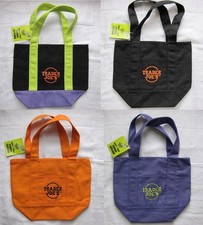 🎃👻🍬NEW Set of 4 Trader Joe's Mini Tote Bag Halloween.  📦Ready to Ship. picture