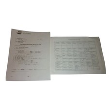 1964 United Air Lines Flight Engineer Qualification Document Boeing 727 Lot picture