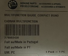 OEM Sea-Doo 278003430 Multifunction Gauge Compact Mono – Genuine BRP picture