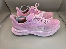 Hoka One One Mach 6 Shoes Women's 9.5 B Pink Lemonade Running Athletic Sneakers picture
