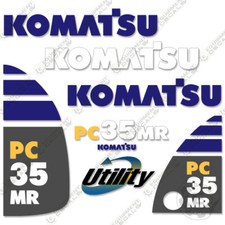 Fits Komatsu PC35MR-2 Decal Kit Mini Excavator Sticker Replacements (PC35MR-2) picture