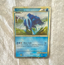 Suicune HGSS HGSS21 Holo Rare 2010 English Pokemon TCG Card 80 HP picture