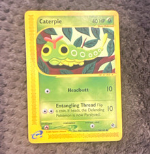 Pokémon Caterpie Expedition Base Set Common Card 94/165 40 HP Nintendo 2002 picture