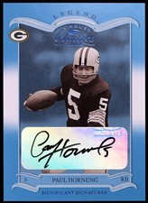2003 Donruss Classics Significant Signatures Paul Hornung #139 /200 JERSEY #5 🔥 picture
