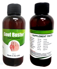 Gout Buster Liquid  economy Pack- Faster Relief  (4 Bottles 120 ml) picture