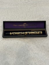 Waterman's Ideal Fountain Pen 0512 Black w/ Gold Trim, Early 1900s, Original Box picture
