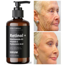 8oz - Retinol, Niacinamide, Vitamin C, Hyaluronic Acid, AntiAging Wrinkle SERUM picture