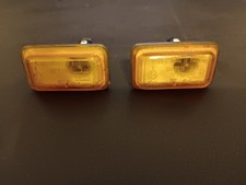 NICE USED AMBER EURO SIDE MARKER LIGHT - PAIR picture