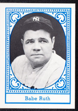1980 TCMA All Time New York Yankees #NNO Babe Ruth Blue Border With MLB Logo picture