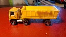 Vintage Mattel Road King Cab Mountain Mining And Trailer Hot Wheels Redline picture