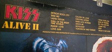 KISS ALIVE II MISPRINT COMPLETE  includes 7 publishers picture
