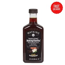 Watkins All Natural Original gourmet baking Vanilla with Pure Extract 8 fl oz... picture