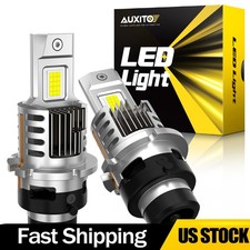 2PCS D2S LED Headlight Bulbs 500% Brightness 6500K White Canbus Error Free picture