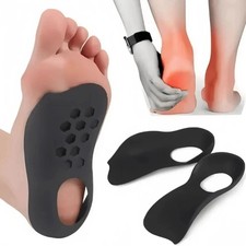 3/4 Orthotic Shoe Insoles Inserts Flat Feet High Arch Support Plantar Fasciitis picture