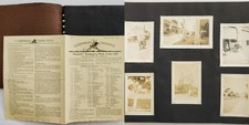 1938 vintage GRIPSHOLM CRUISE PROGRAM and PHOTO ALBUM Caribbean cruise picture