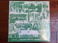 The Message and Music of Calvary Baptist Church 12” LP Shreveport LA Record VG+ picture