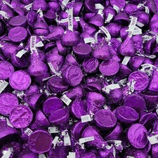 HERSHEY'S Kisses Special Dark, Mildly Sweet Chocolate Bulk Candy (5 Pound Bag) picture
